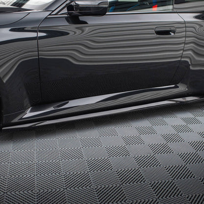Maxton Design BMW M2 G87 V1 Side Skirts In Gloss Black (G87)