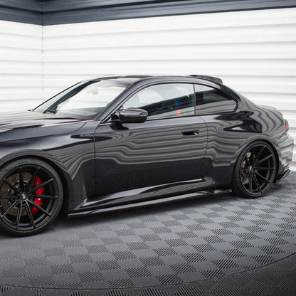 Maxton Design BMW M2 G87 V1 Side Skirts In Gloss Black (G87)