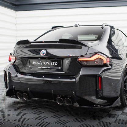 Maxton Design BMW M2 G87 V2 Rear Side Splitters In Gloss Black (G87)