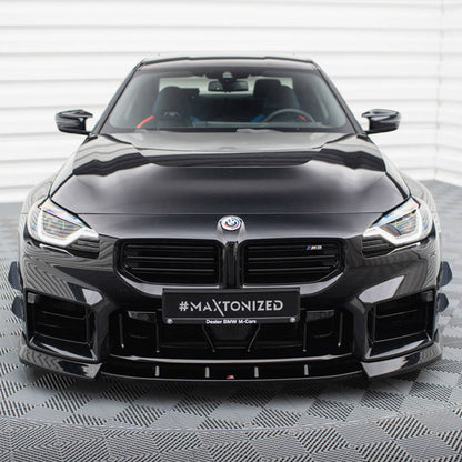 Maxton Design BMW M2 G87 V3 Front Splitter In Gloss Black (G87)