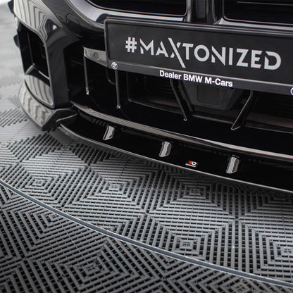 Maxton Design BMW M2 G87 V3 Front Splitter In Gloss Black (G87)