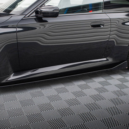 Maxton Design BMW M2 G87 V4 Side Skirts In Gloss Black (G87)