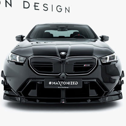 Maxton Design BMW G90 & G99 M5 V1 Gloss Black Front Splitter