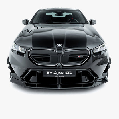 Maxton Design BMW G90 & G99 M5 V2 Gloss Black Front Splitter