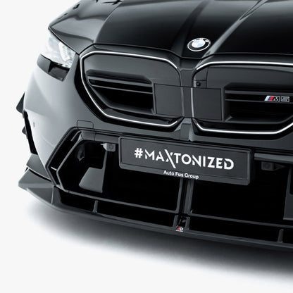 Maxton Design BMW G90 & G99 M5 V2 Gloss Black Front Splitter