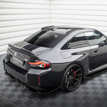 Maxton Design BMW M2 G87 Short Roof Rails In Gloss Black (G87)