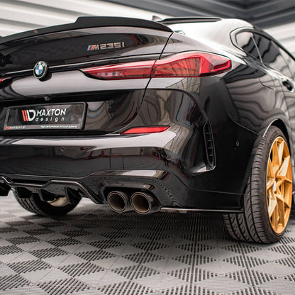 Maxton Design BMW M235i Gran Coupe Rear Side Splitters In Gloss Black (F44)