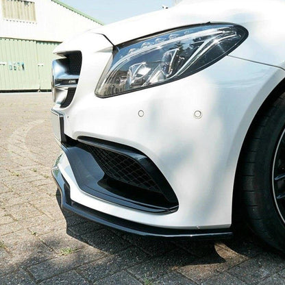 Maxton Design Front Splitter Mercedes C 205 63 AMG Coupe (2016-2018) in Gloss Black