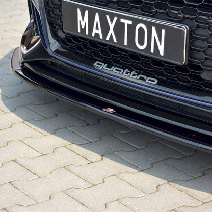 Maxton Design Front Splitter V.2 Audi RS4 B9 (2017-Up)
