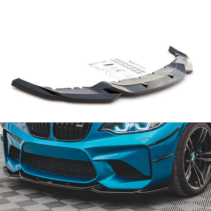 Maxton Design Front Splitter V.2 BMW M2 F87 (2016-2020)