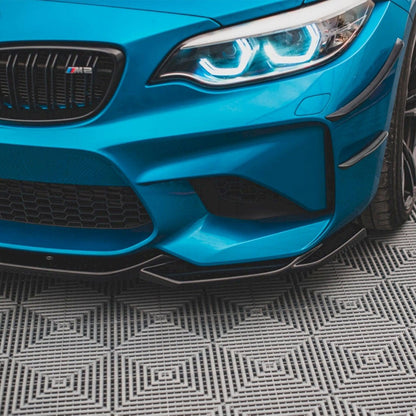 Maxton Design Front Splitter V.2 BMW M2 F87 (2016-2020)