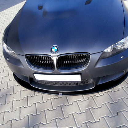 Maxton Design BMW M3 Front Splitter In Gloss Black (E92 & E93)