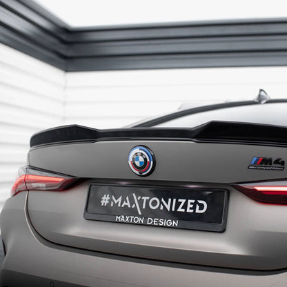 Maxton Design BMW M4/4 Series Coupe Rear Spoiler In Gloss Black (G82/G22)