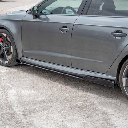 Maxton Design Side Skirt Flaps Audi RS3 8V Sportback (2015-2016)