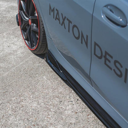 Maxton Design Side Skirts Diffusers V3 BMW 1 Series F40 M135I /M-Sport