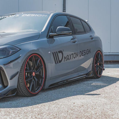 Maxton Design Side Skirts Diffusers V3 BMW 1 Series F40 M135I /M-Sport