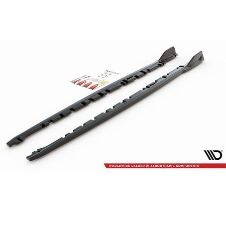 Maxton Design Side Skirts Diffusers V3 BMW 1 Series F40 M135I /M-Sport