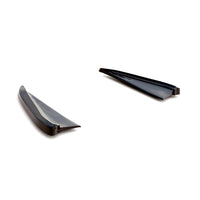 Maxton Design Tesla Model 3 V2 Rear Side Splitters In Gloss Black (2017-2023)