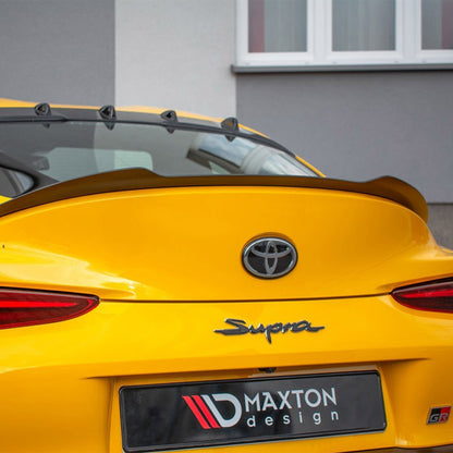 Maxton Design Toyota Supra Mk5 Rear Spoiler In Gloss Black (A90)