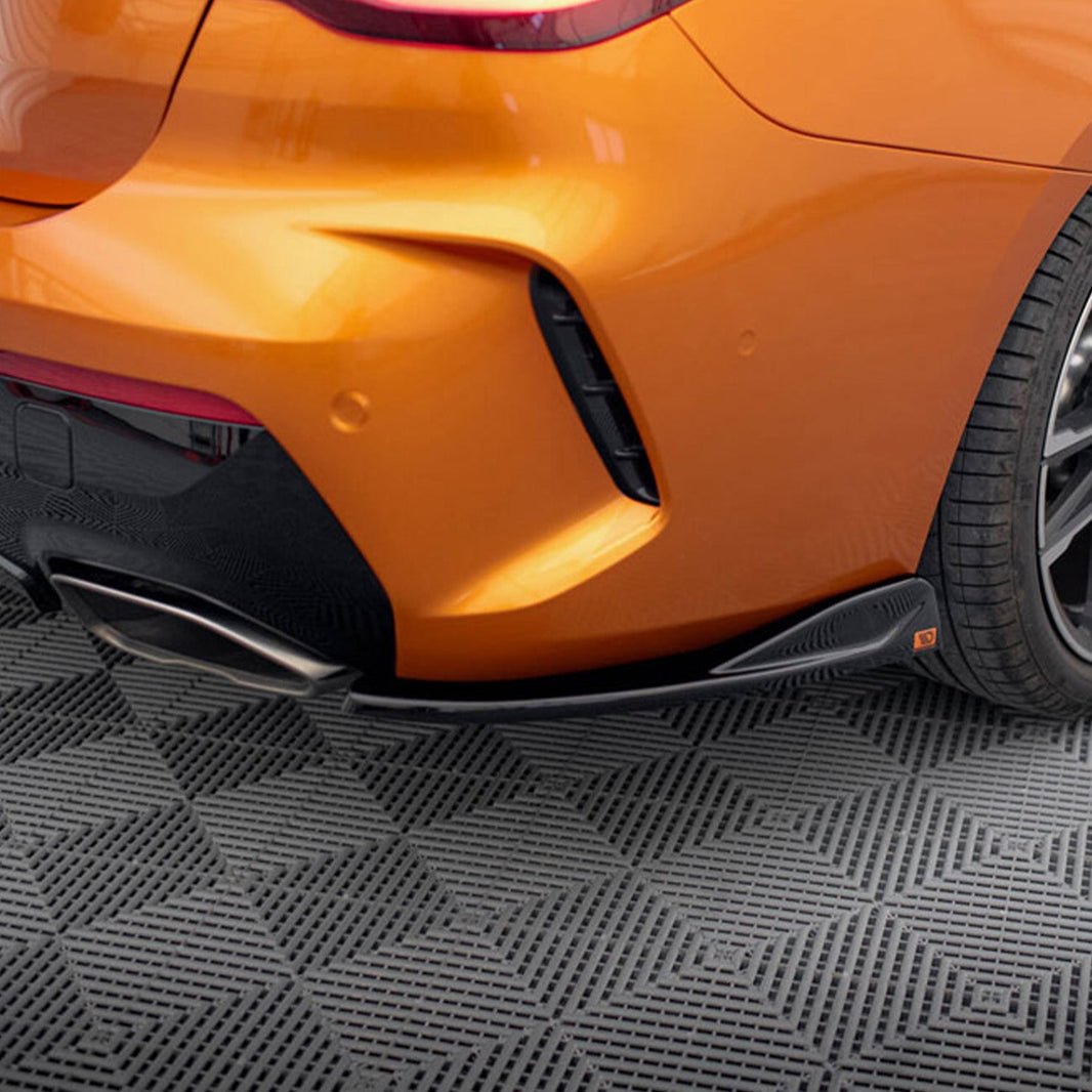 Maxton Design BMW 4 Series M Sport V2 Rear Side Splitters In Gloss Black (G22/G23 incl. M440i & M440d)