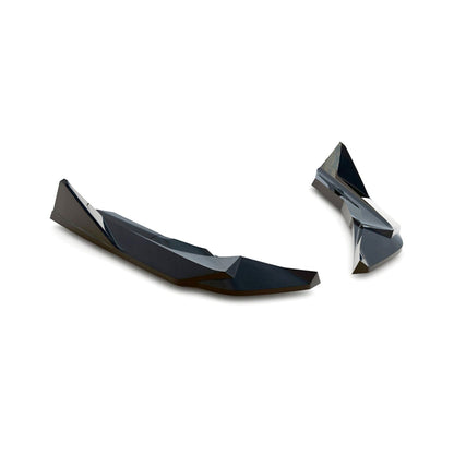Maxton Design BMW M4 V3 CSL Look Rear Side Splitters In Gloss Black (G82/G83)