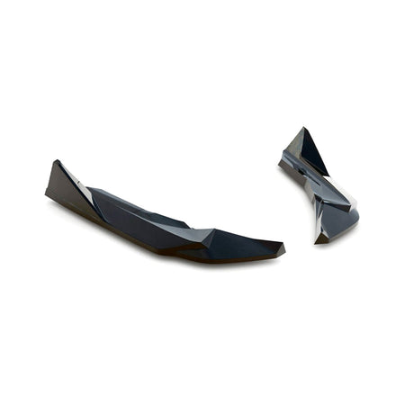Maxton Design BMW M4 V3 CSL Look Rear Side Splitters In Gloss Black (G82/G83)