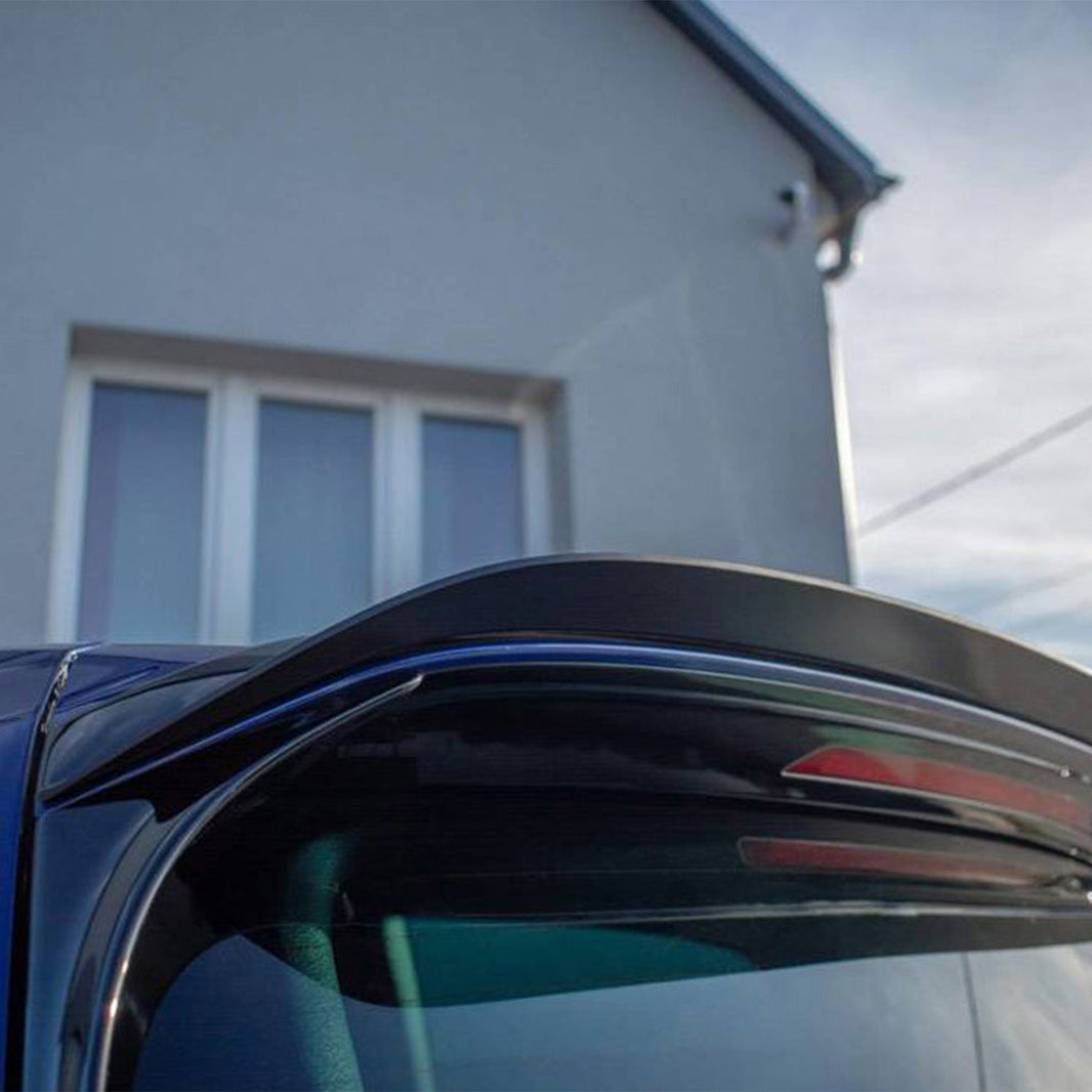 Maxton Design Volkswagen Golf R/R-Line/GTI V1 Rear Spoiler Cap In Gloss Black (Mk7/7.5)