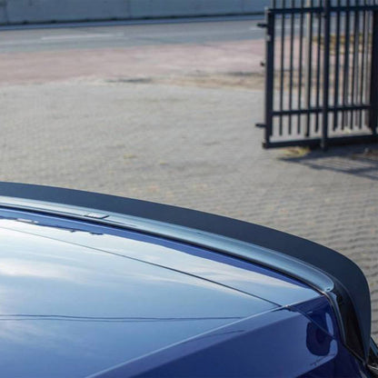 Maxton Design Volkswagen Golf R/R-Line/GTI V1 Rear Spoiler Cap In Gloss Black (Mk7/7.5)