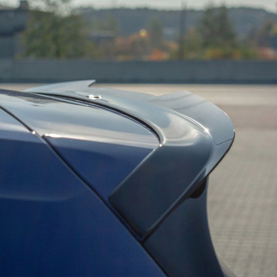 Maxton Design Volkswagen Golf R/R-Line/GTI V2 Rear Spoiler Cap In Gloss Black (Mk7/7.5)