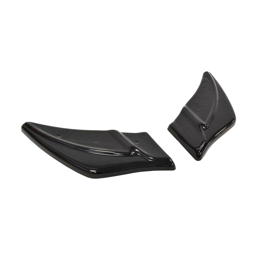 Maxton Design Volkswagen Golf R V2 Rear Side Splitters In Gloss Black (Mk7)