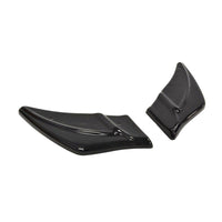 Maxton Design Volkswagen Golf R V2 Rear Side Splitters In Gloss Black (Mk7)