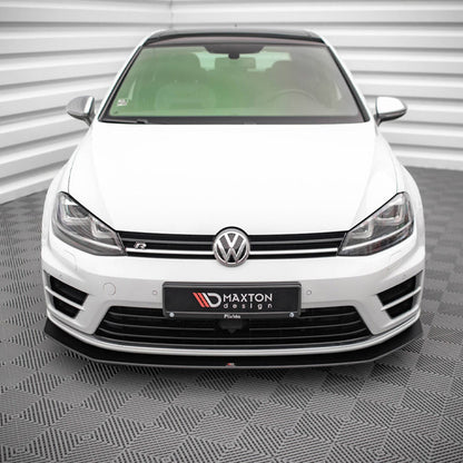 Maxton Design Volkswagen Golf R Street Pro V2 Front Splitter In Black (Mk7)