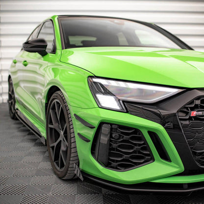 Maxton Front Bumper Wings (Canards) for Audi RS3 8Y (2020-)
