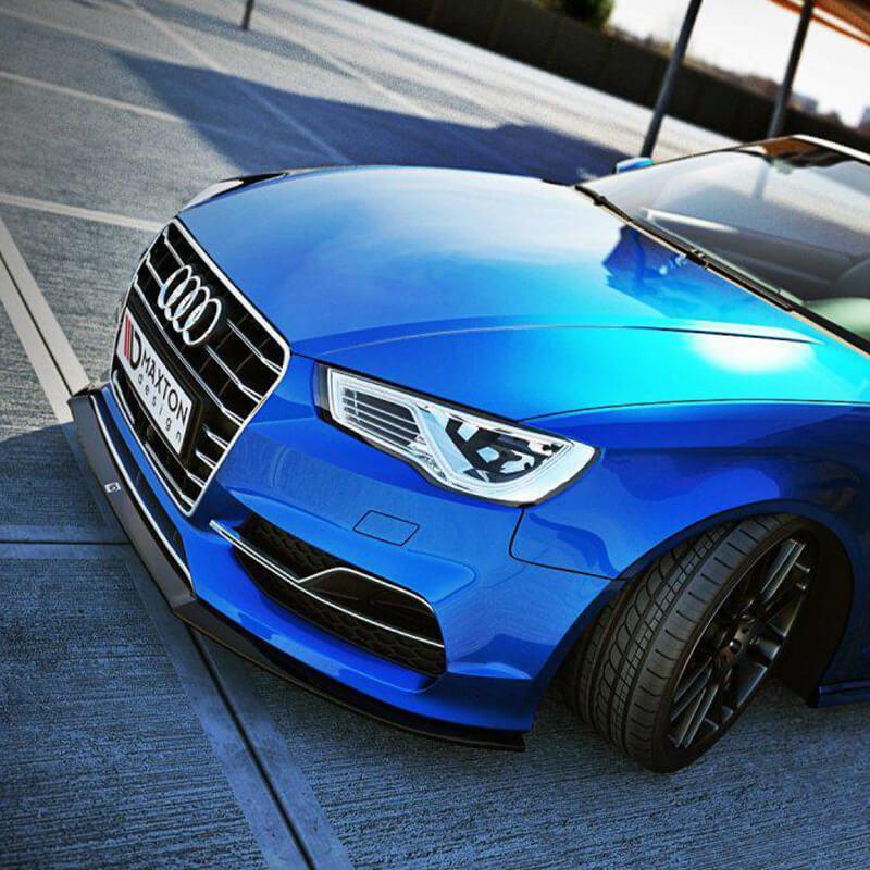 Maxton Front Splitter Audi S3 8V Sedan,Cabrio/Audi A3 8V Sline Sedan