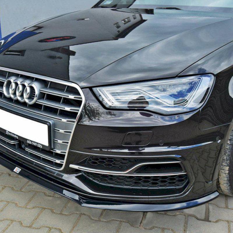 Maxton Front Splitter Audi S3 Sportback / Audi A3 8V Sline Sportback (2013-2016)
