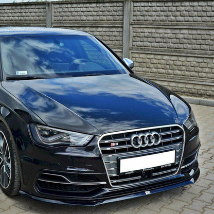 Maxton Front Splitter Audi S3 Sportback / Audi A3 8V Sline Sportback (2013-2016)
