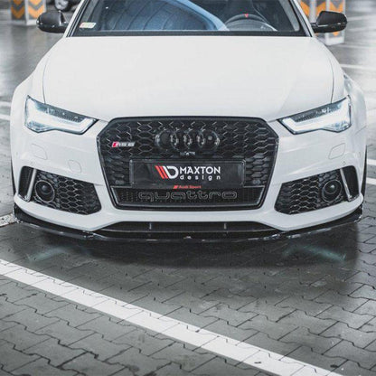 Maxton Front Splitter V3 Audi Rs6 C7 (2013-2017)