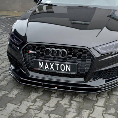Maxton Front Splitter V.1 Audi RS3 8V Facelift Sportback (2017 - 20)