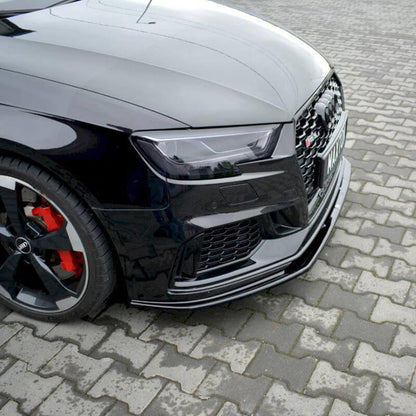 Maxton Front Splitter V.1 Audi RS3 8V Facelift Sportback (2017 - 20)