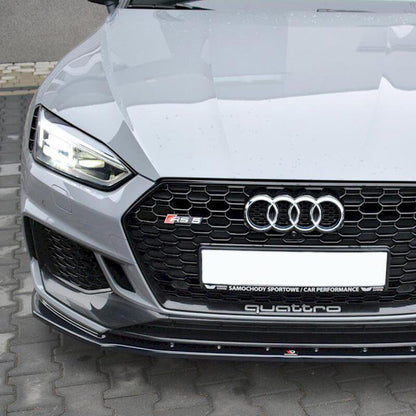 Maxton Front Splitter V.1 Audi RS5 F5 Coupe / Sportback (2017-Up)