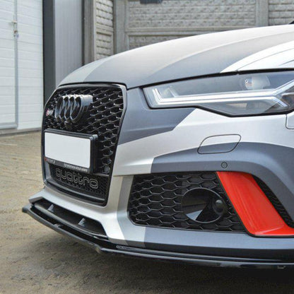 Maxton Front Splitter V.1 Audi Rs6 C7 (2013-Up)