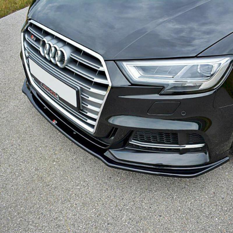Maxton Front Splitter V.1 Audi S3 / A3 S-Line 8V Fl