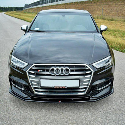 Maxton Front Splitter V.1 Audi S3 / A3 S-Line 8V Fl