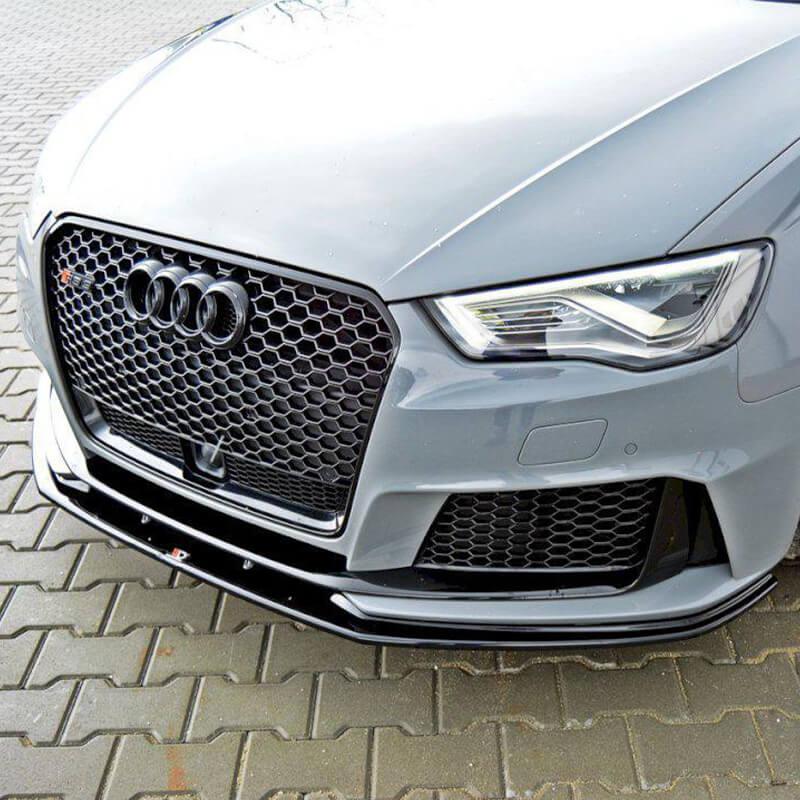 Maxton Front Splitter V.2 Audi RS3 8Va Sportback Pre-Facelift (2015-2016)