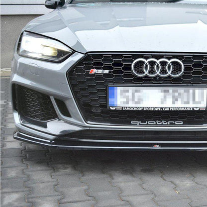 Maxton Front Splitter V.2 Audi RS5 F5 Coupe / Sportback (2017-Up)