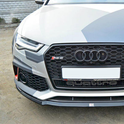 Maxton Front Splitter V.2 Audi Rs6 C7 (2013-Up)