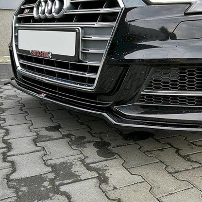Maxton Front Splitter V.2 Audi S3 / A3 S-Line 8V Fl