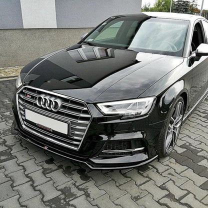 Maxton Front Splitter V.2 Audi S3 / A3 S-Line 8V Fl