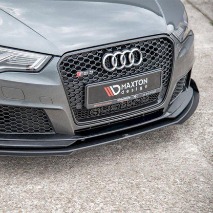 Maxton Racing Front Splitter (+Flaps) Audi RS3 8V Sportback (2015-2016)