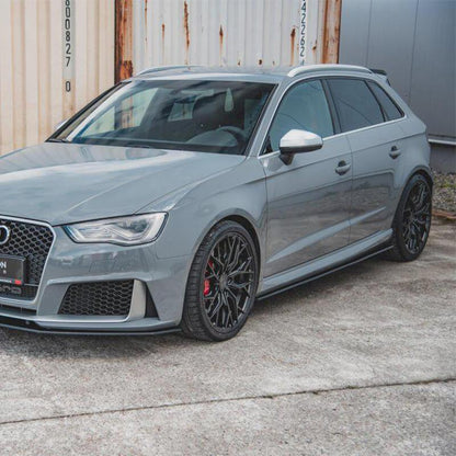 Maxton Racing Side Skirt Splitters Audi RS3 8V Sportback (2015-2016)